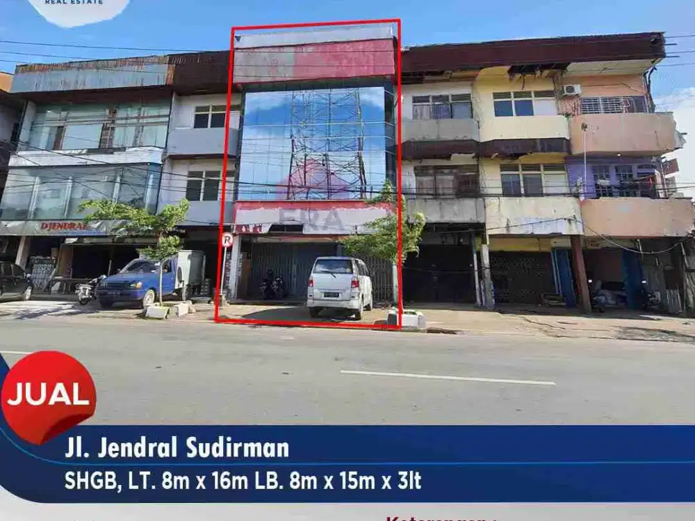 Ruko 2 pintu 3 lantai