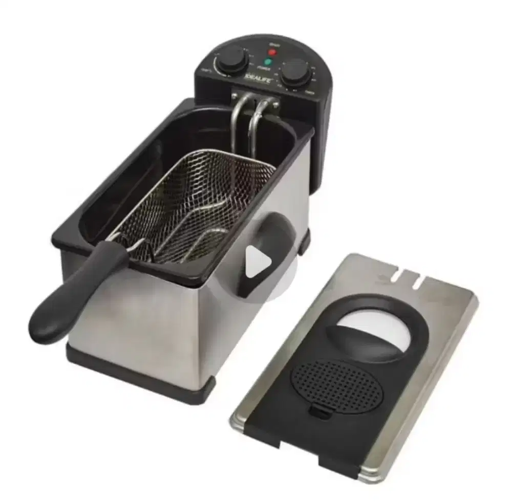 Deep fryer 4Liter Idealife (penggorengan listrik)