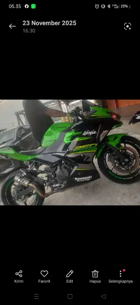Ninja 250 Fii 2018 KRT