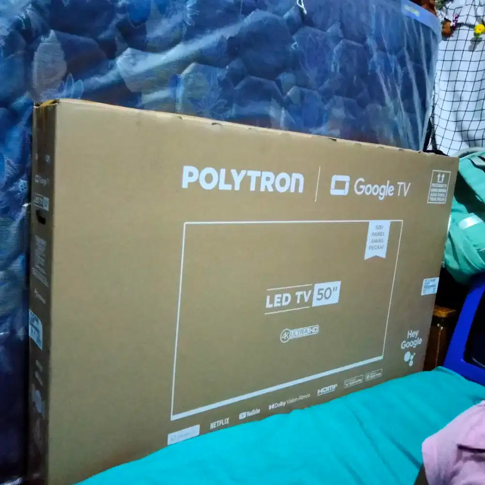 MURAAAH !!! TV Polytron 50 Google TV