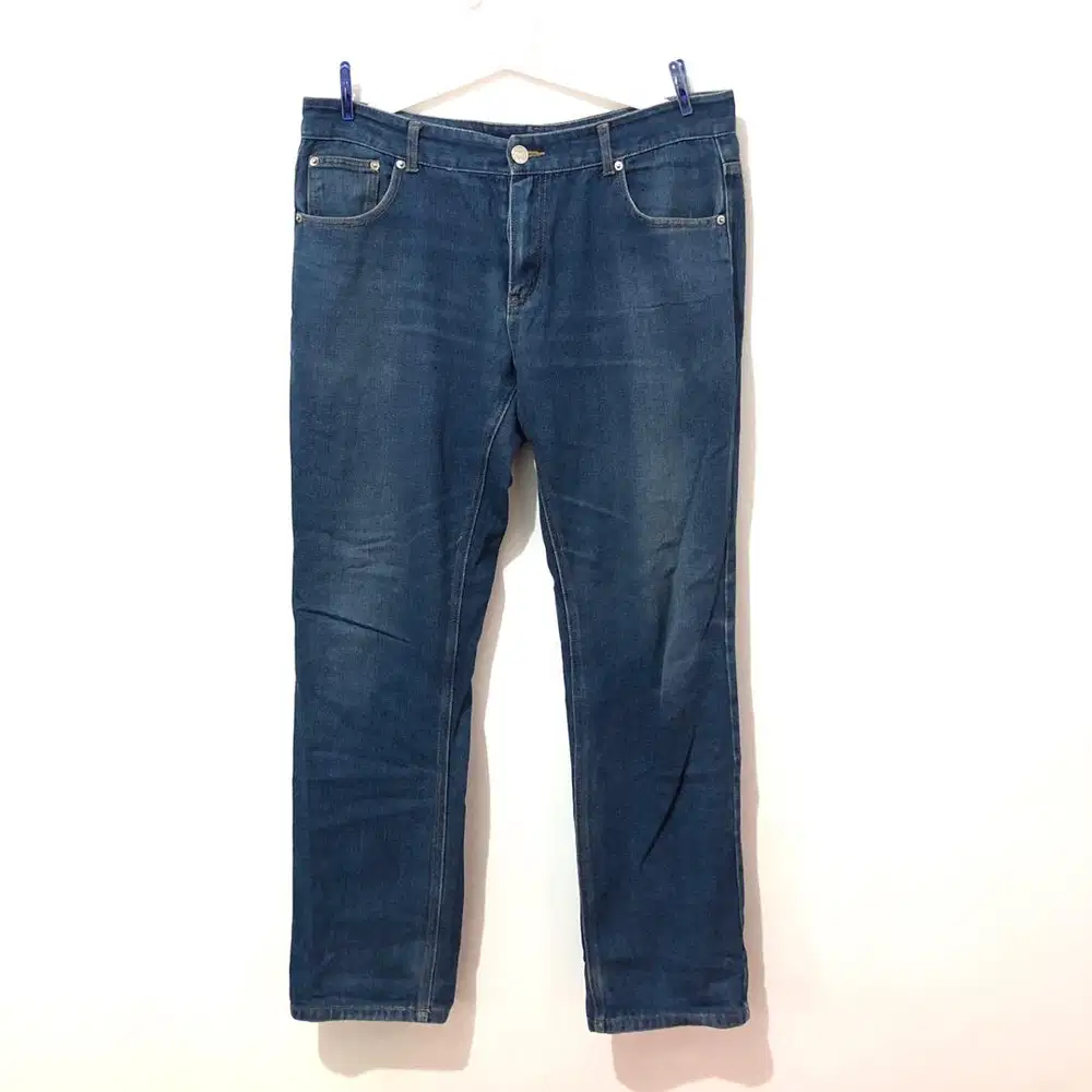 Celana panjang jeans blue denim aden plus uniqlo levis dickies edwin