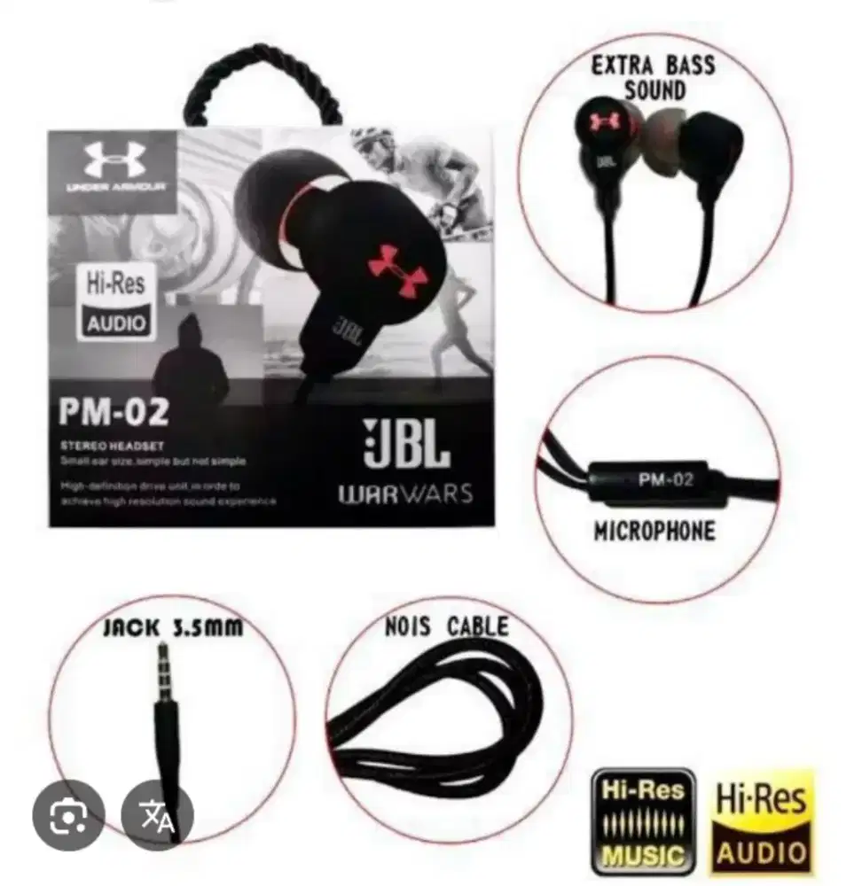 Headset Bass Pm 02