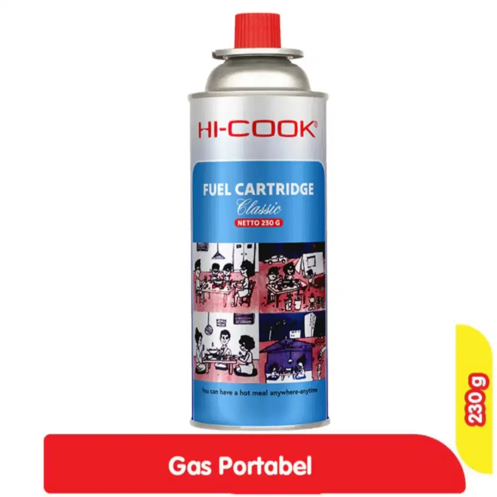 Tabung Gas Portable Hi-Cook 230 gram