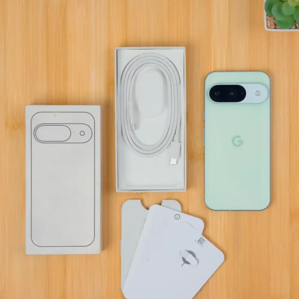Google Pixel 9 5G 12/128GB Fullset original, imei terdaftar Bea cukai