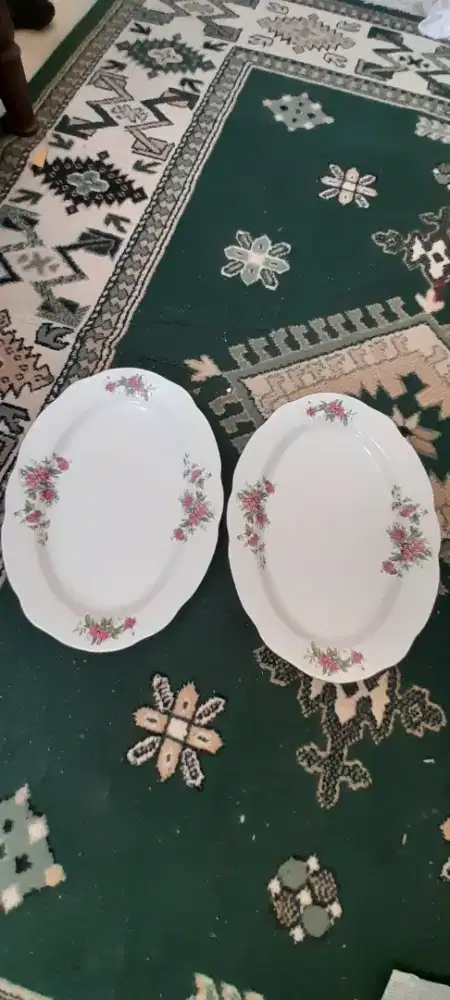 Piring lodor china lawas 2 pcs