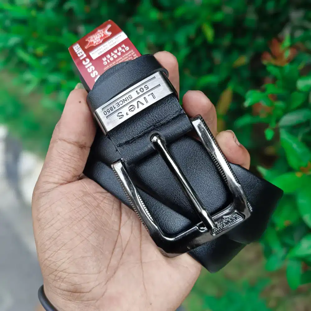 Sabuk Pria Resleting Kulit Gratis Ongkir (COD)