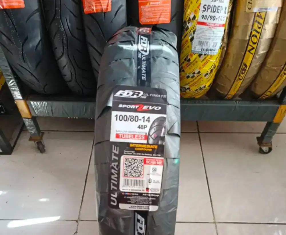 Jual Ban Motor R14 Baru gajadi pake