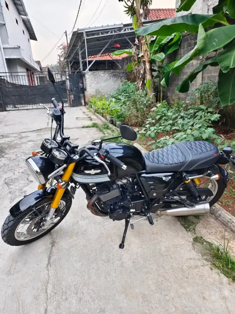 Moge Cleveland CycleWerks Ace Twin mulus barunya 80 jt jual cepat BU