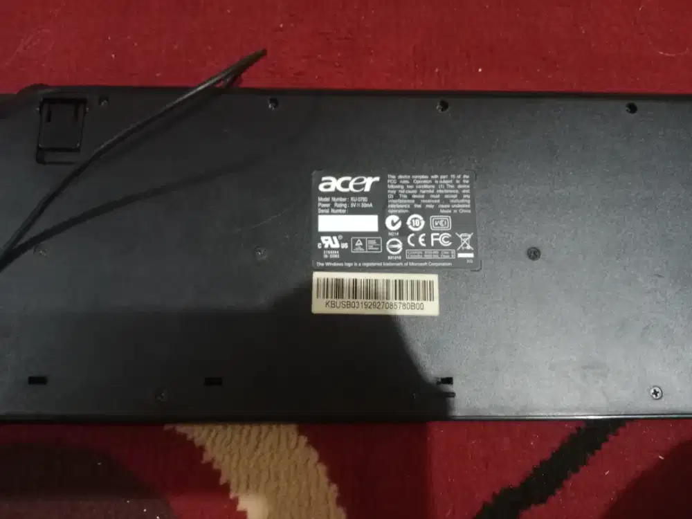 Keyboard komputer bagus merek acer