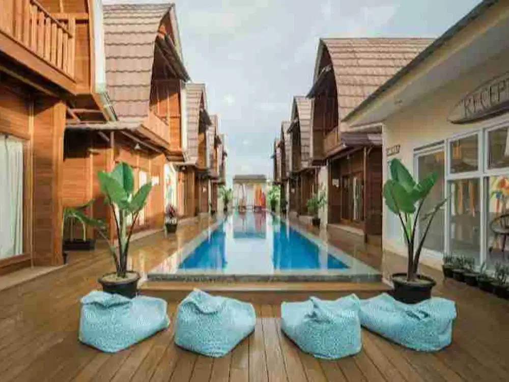 VILLA JOGLO UNTUK DIJUAL DI BATUBOLONG CANGGU BALI