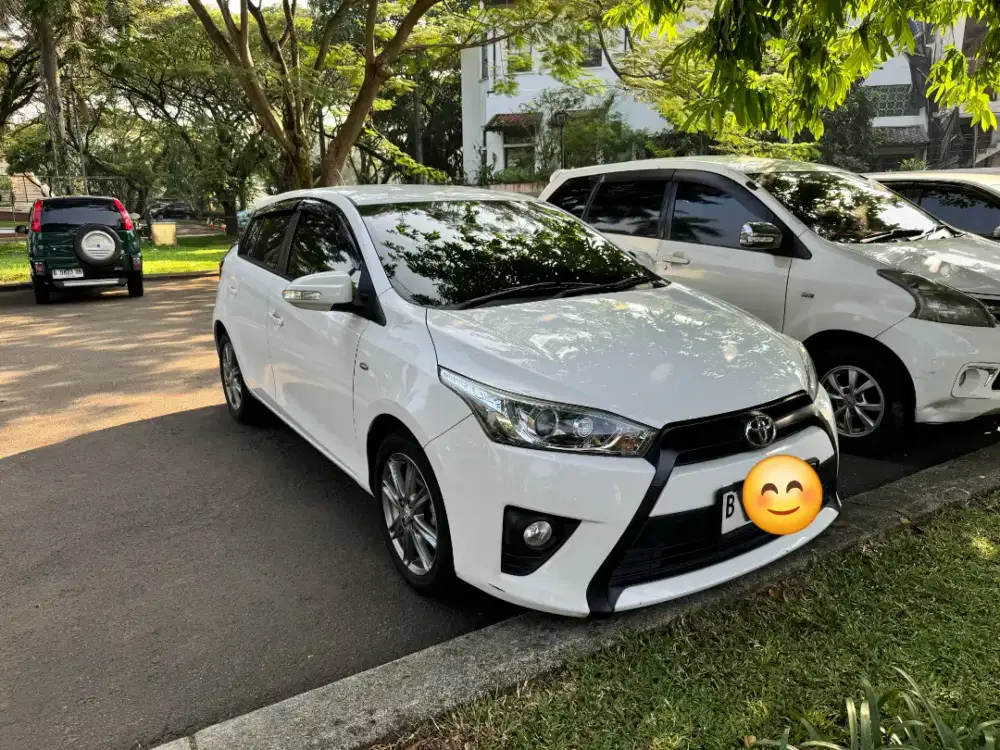 Dijual Yaris 2015 Type G warna putih