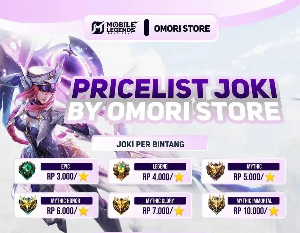 Jasa joki mobile legend
