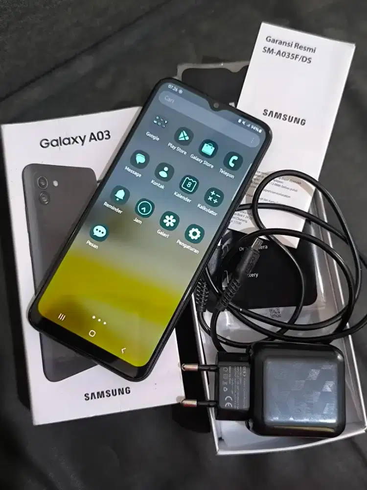 Dijual Samsung Galaxy A03 4/64 Gb Black