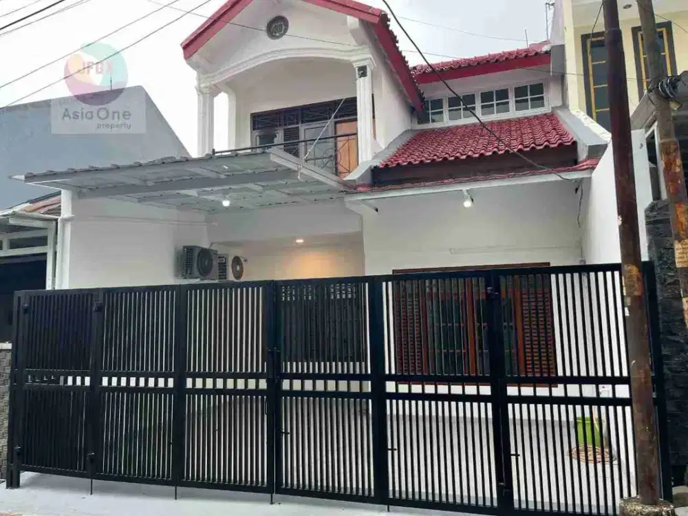 Dijual Rumah 2 Lantai Full Renov  Siap Huni di Pondok Bambu Jakarta Timur