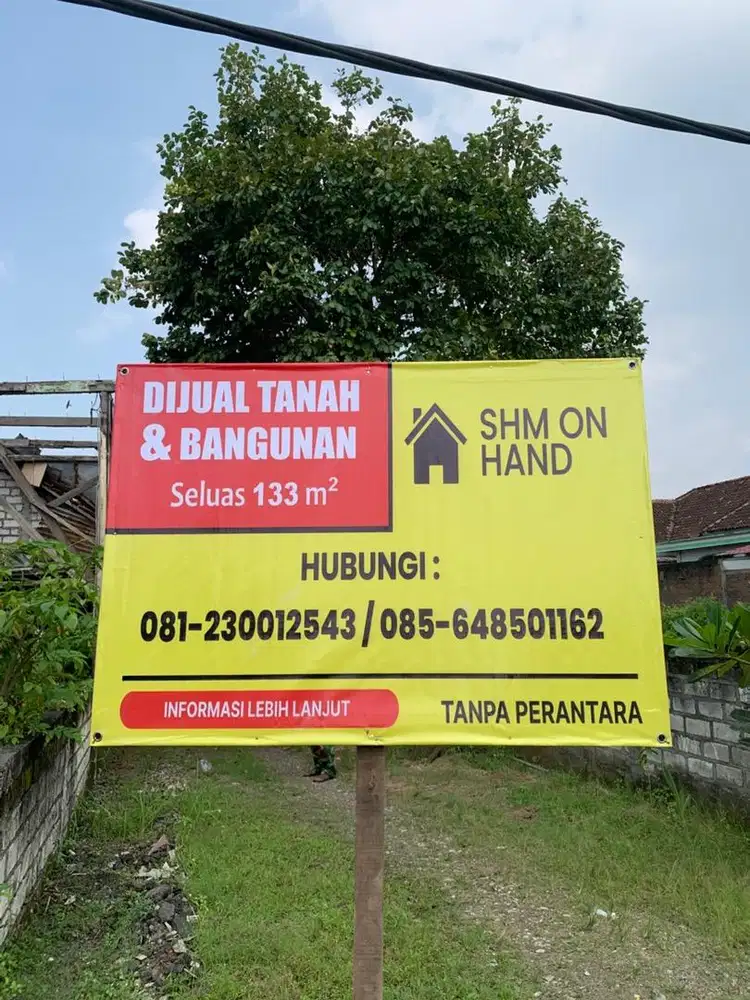 DIJUAL CEPAT TANAH + RUMAH STRATEGIS CERME KIDUL | SHM | POTENSI USAHA