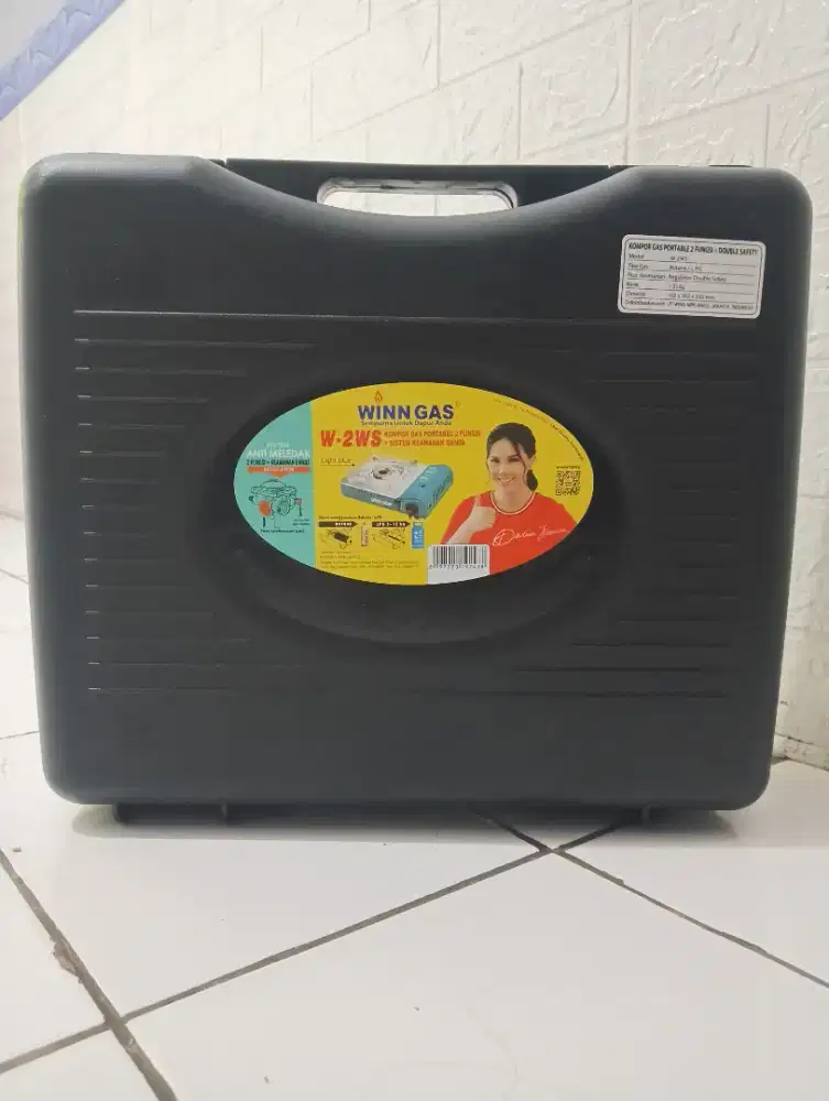 DIJUAL KOMPOR PORTABEL WINN GAS W-2WS