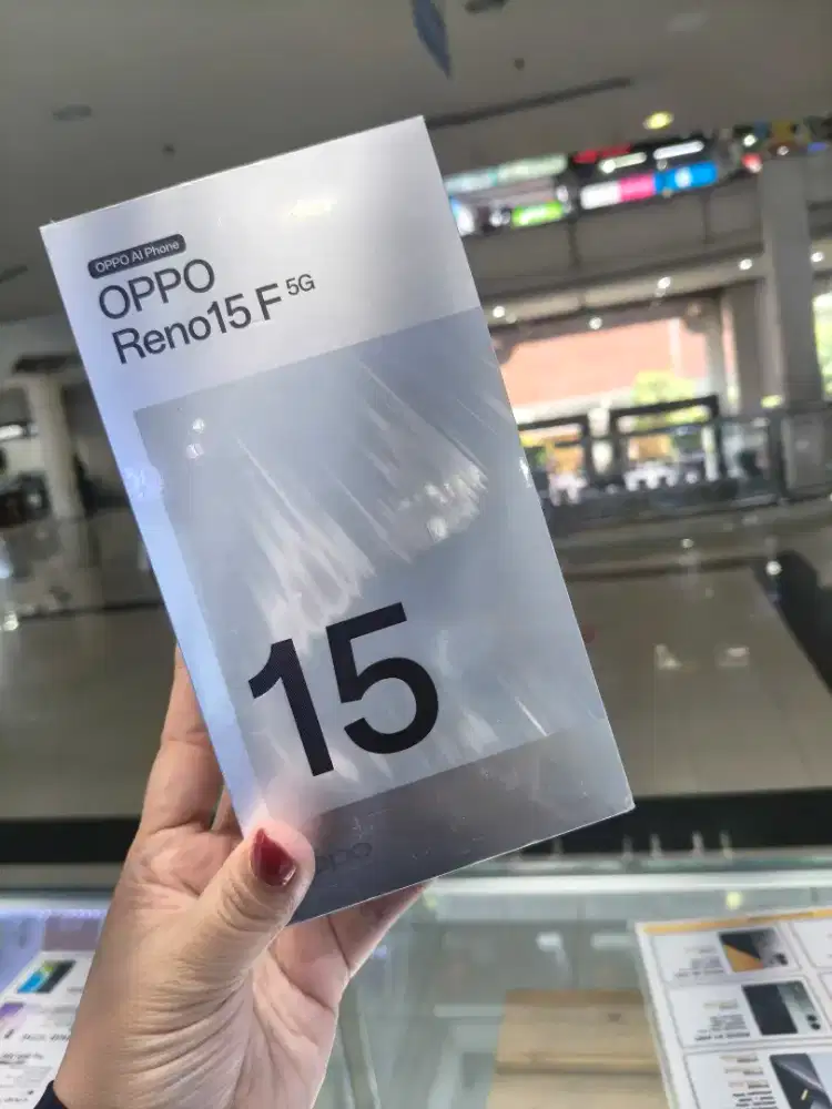 Oppo Reno 15f new garansi resmi 12/256gb