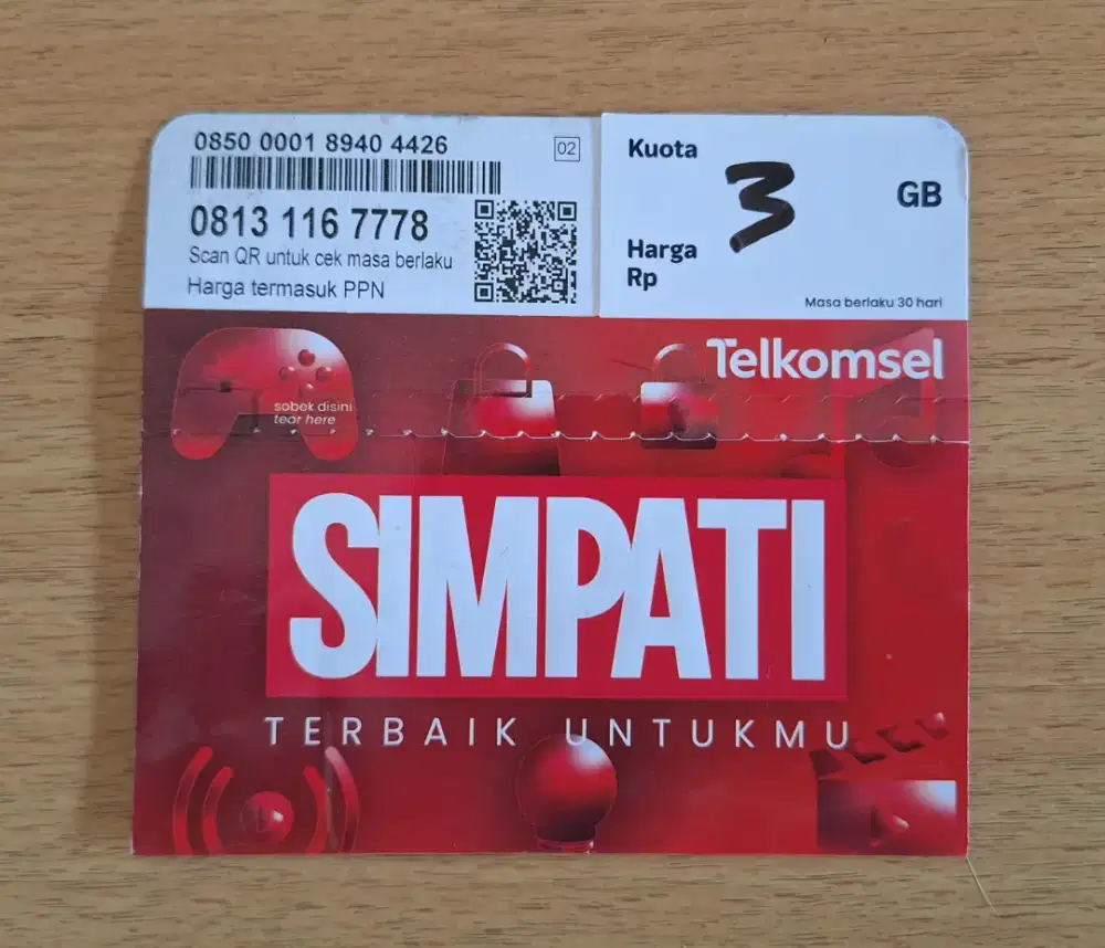 Simpati Cantik 11 Digit