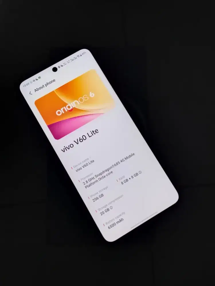 Vivo v60 lite msh ada garansi