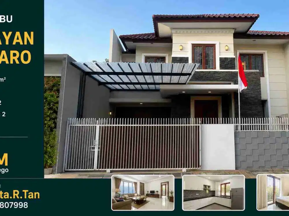 rumah cluster Senayan Bintaro jaya hot price siap huni jual cepat