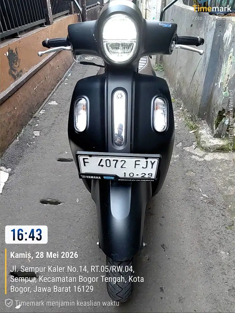 JUAL MOTOR FAZZIO 2024 ( KM RENDAH )