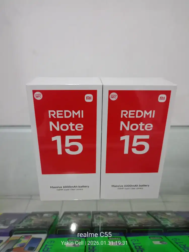 Xiaomi Redmi Note 15 8/256 GB Camera 108 MP Helio G100 Garansi Resmi