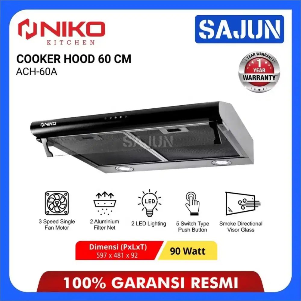 NIKO AERO ACH PENGHISAP ASAP DAPUR