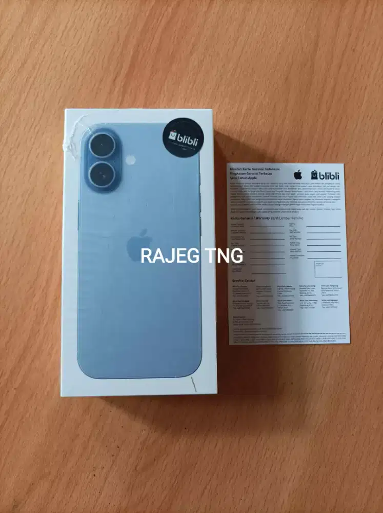 iPhone 17 256GB Mist Blue [New] Harga Net