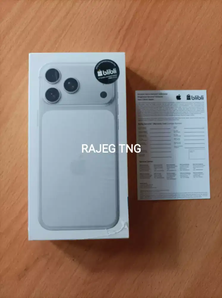 iPhone 17 Pro Max 1TB Silver [New] Harga Net