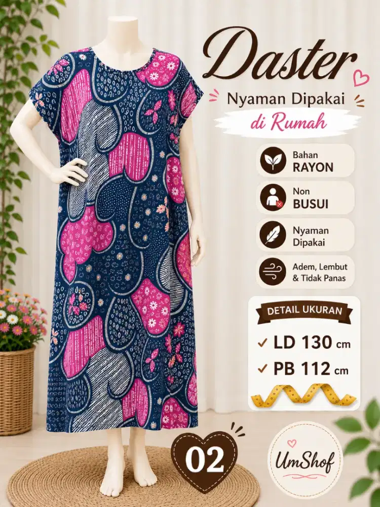 Daster cantik dan nyaman