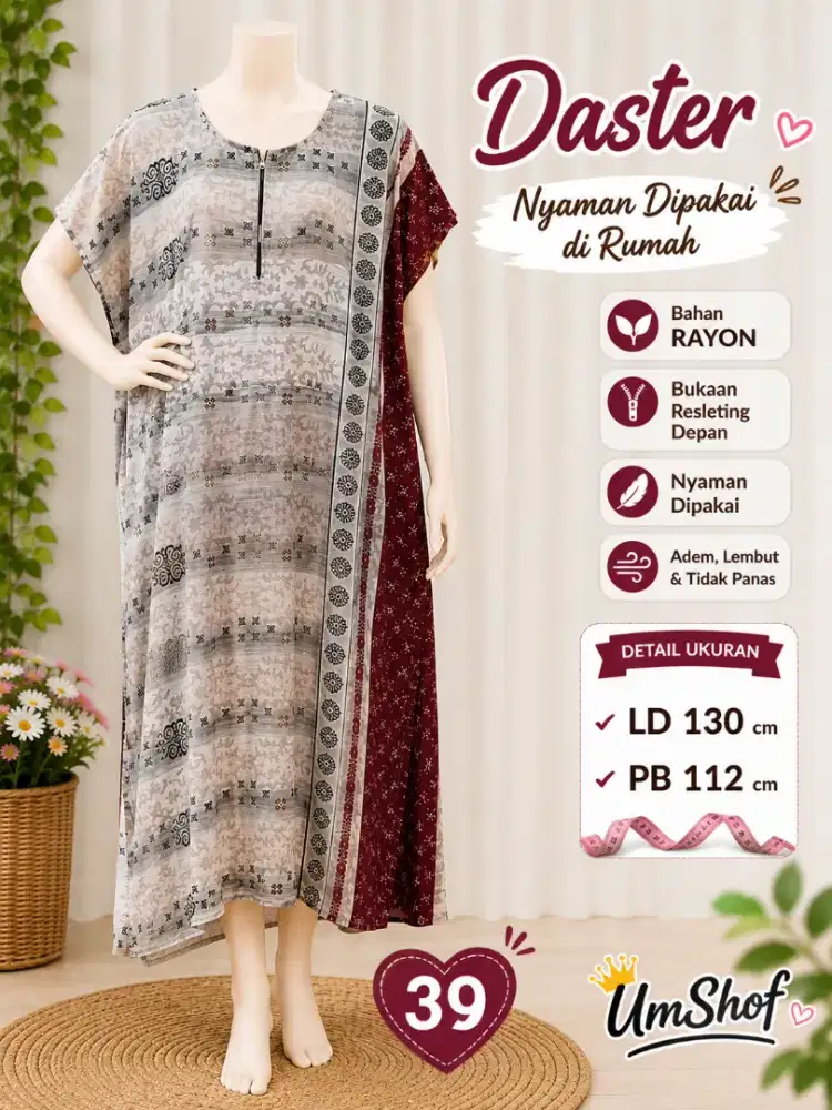 Daster bahan rayon