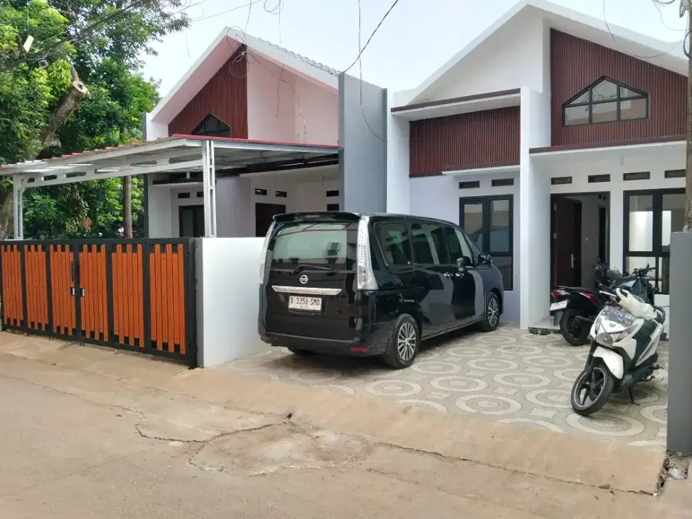 Rumah 83mt Kranggan Cibubur masuk mobil