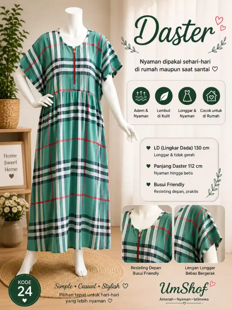 Daster bahan rayon