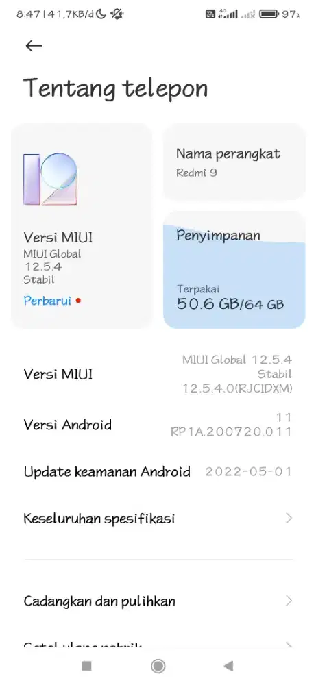 REDMI 9 4/64 800k negooo
