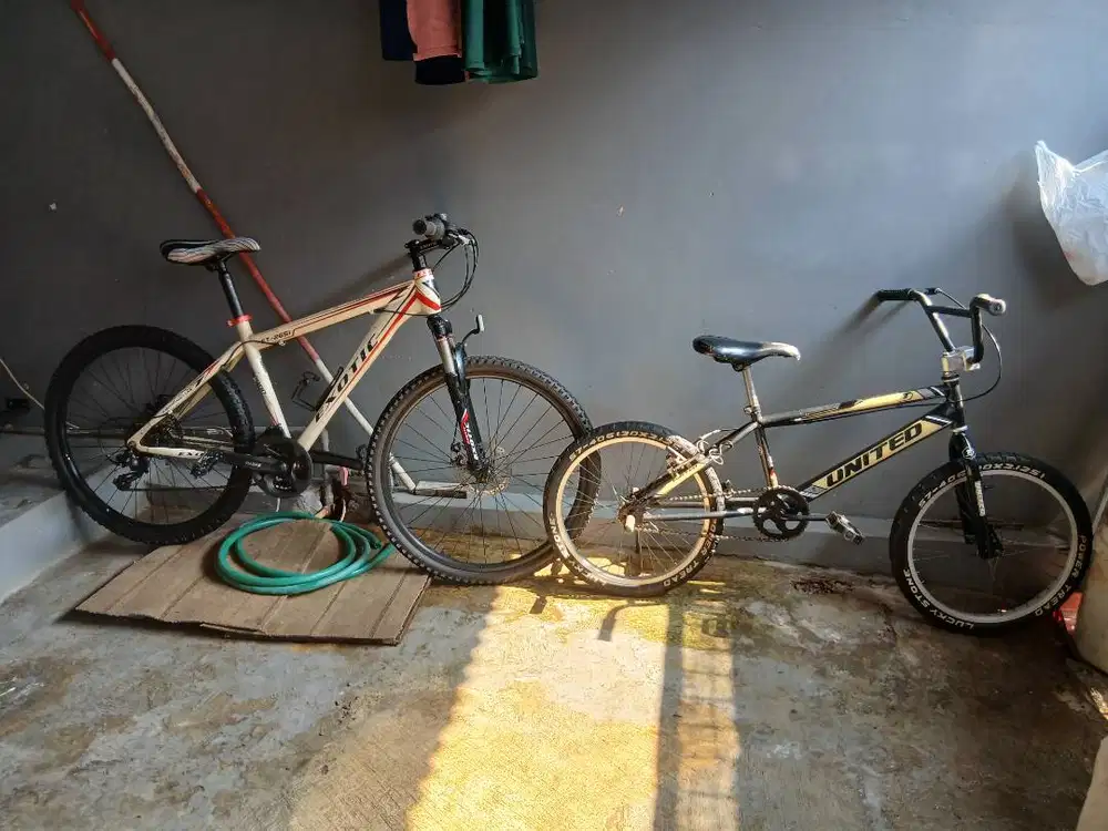 Dijual sepeda mtb exotic dan bmx semua 850 rb.