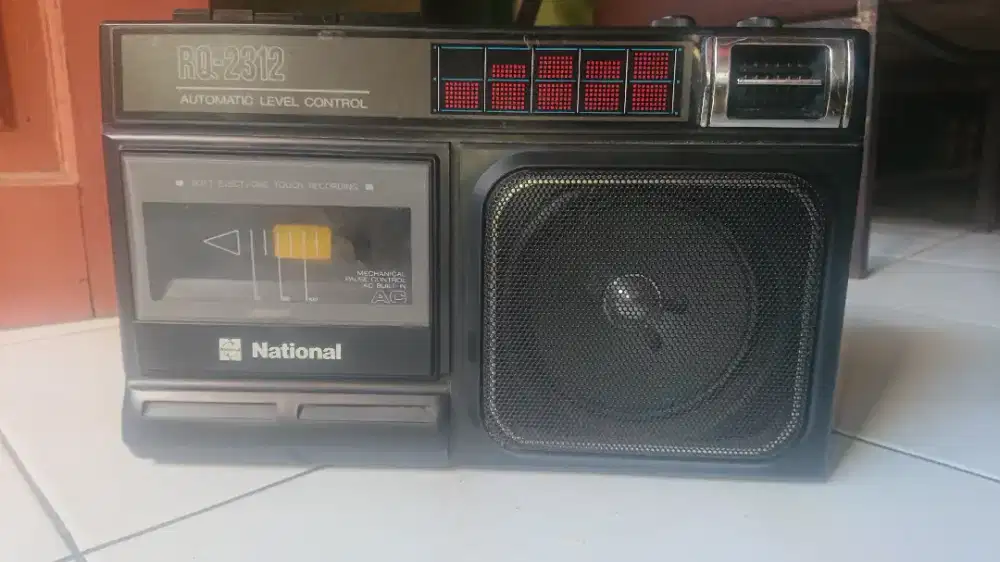 TAPE PLAYER ANTIK DAN KLASIK NATIONAL RQ-2312 NORMAL