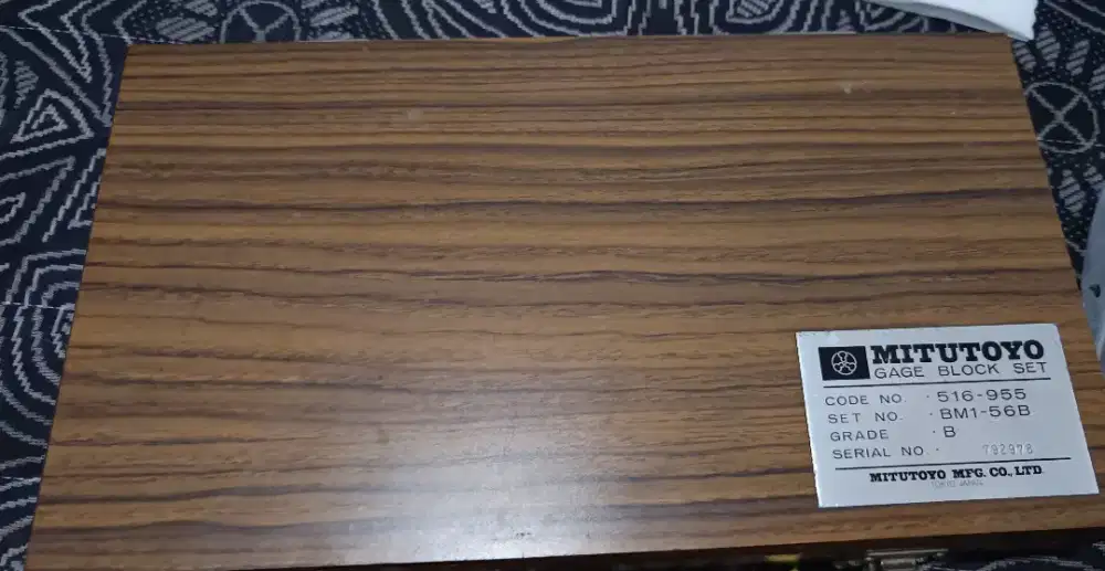 Gauge Block Merk Mitutoyo