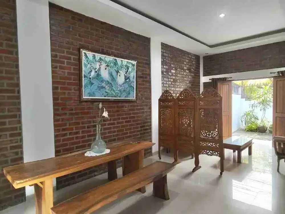 di sewakan rumah villa lantai 2 di renon