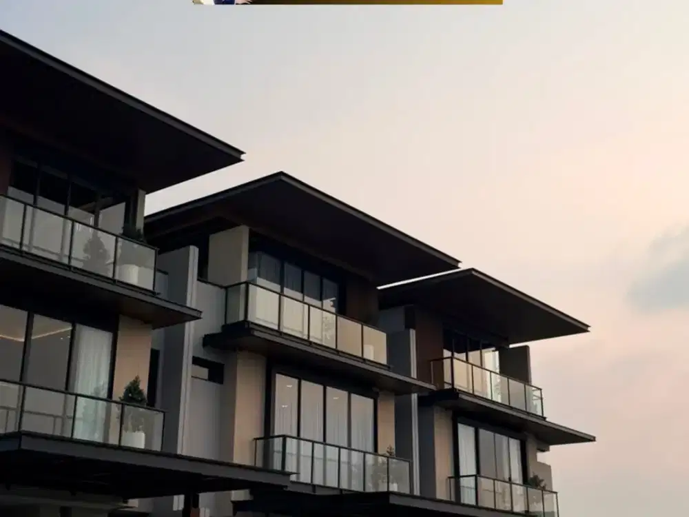 Finore Gading Serpong, rumah di pusat kota gading serpong, selangkah ke mall summarecon dan harganya masih 3Man+free PPN