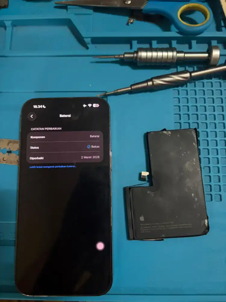 Jual baterai iPhone original dan used