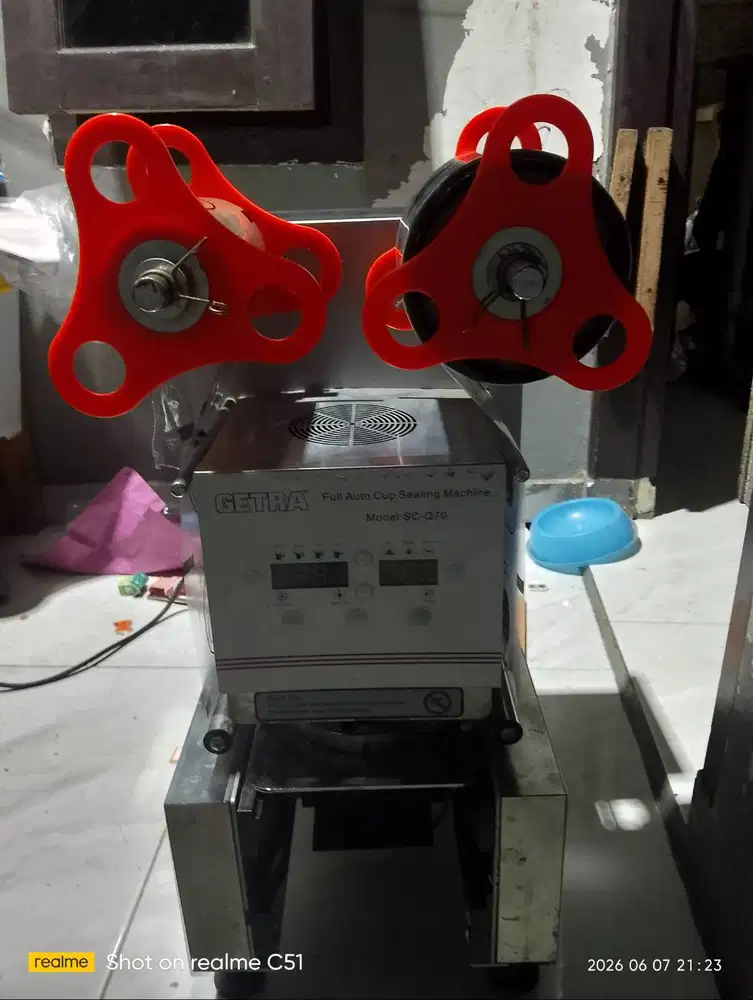 cup sealer otomatis getra