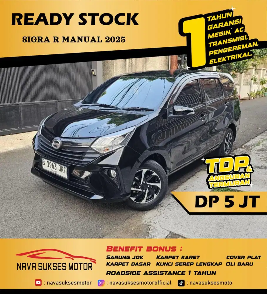 TDP 5 JUTA - SIGRA R MT 2025
