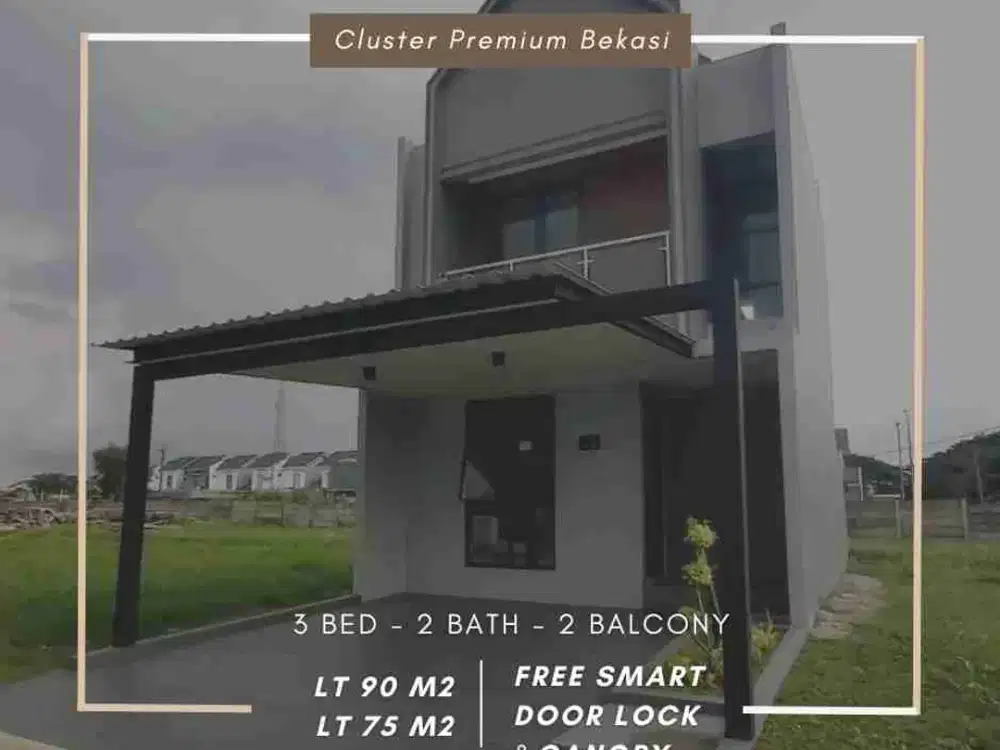 Rumah CLUSTER PREMIUM Bekasi | Akses Tol Grand Wisata & KRL
