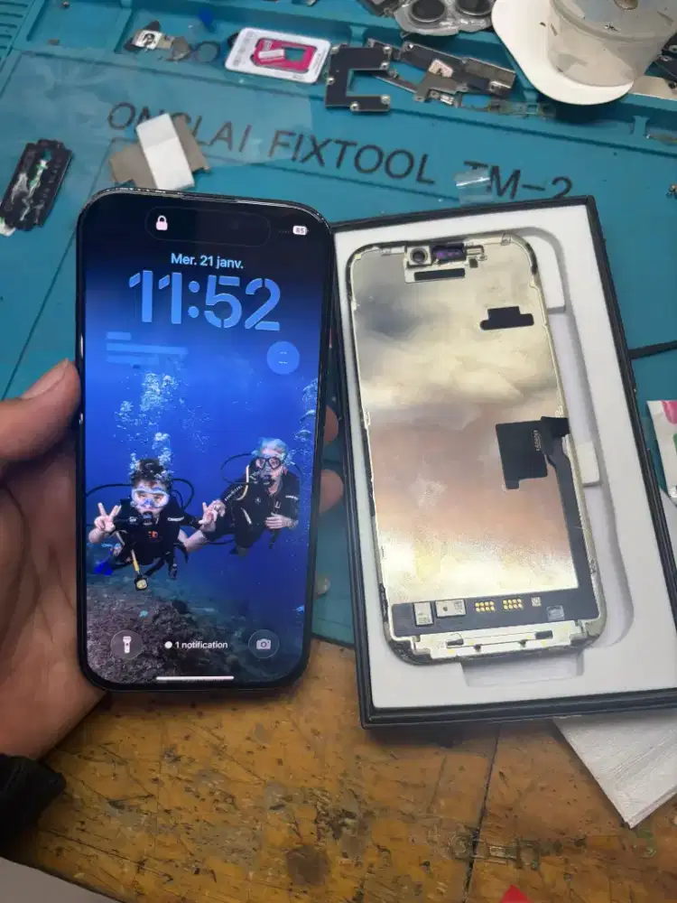 Lcd iPhone 16 pro dan 16 pro max ready bisa panggilan