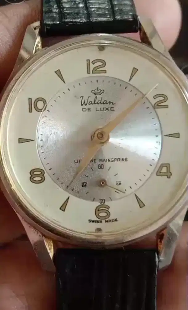 Waldan De luxe Manual Original  1950. Swiss Made.