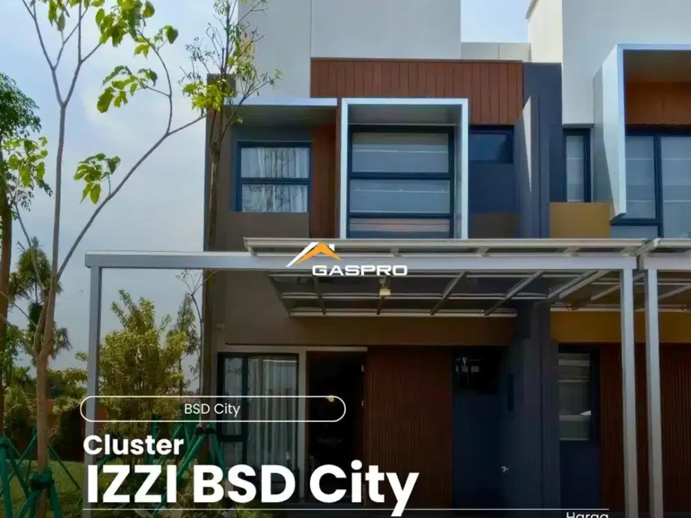 Termurah di BSD, Rumah 2 Lantai Lokasi di Sebrang Sekolah Penabur, dan di Belakang Aeon Eastvara BSD