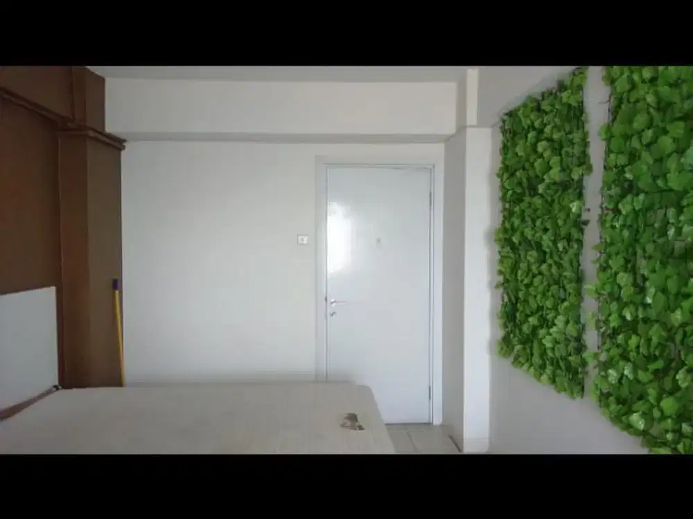 Green pramuka city semi furnish studio BAGUS