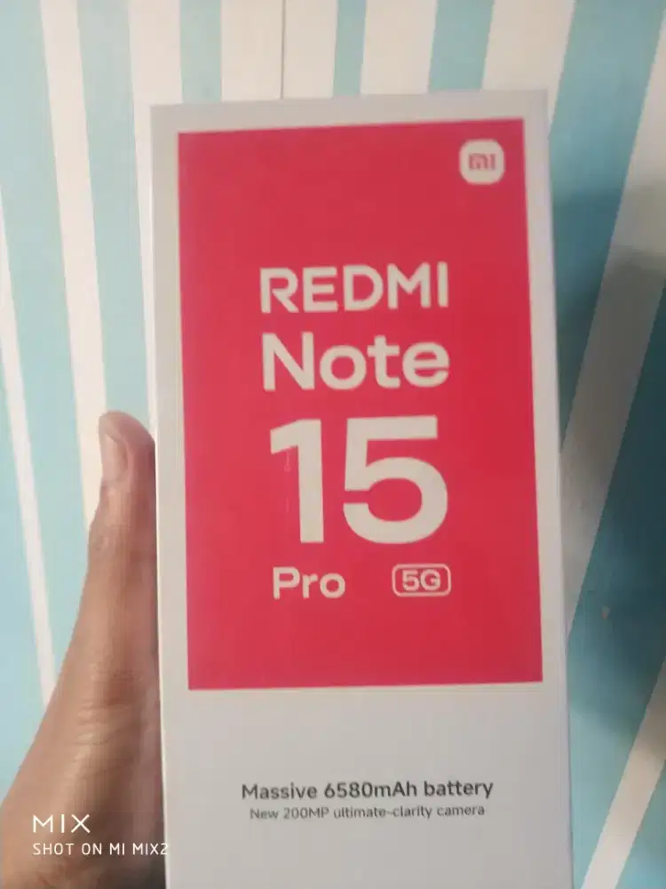 New segel box Xiaomi Note 15 pro 8/256gb Black