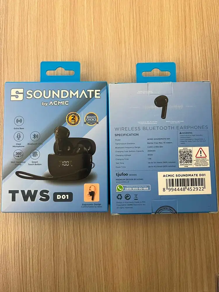 HF TWS Acmic Soundmate D01 Black