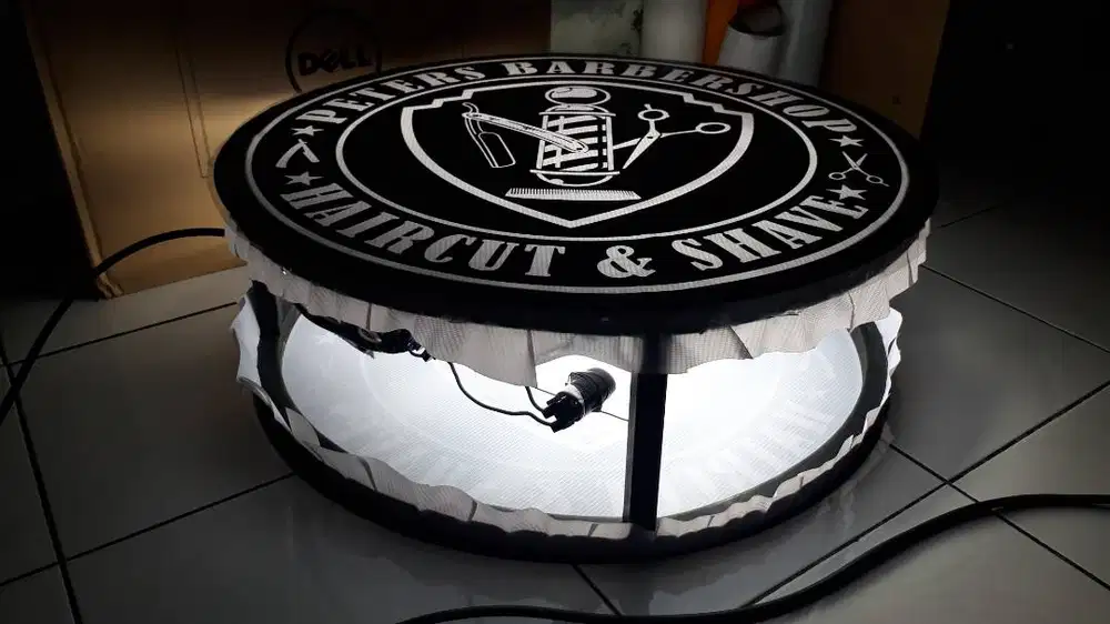 Reklame. Huruf Timbul, Indoor - Outdoor Signage. Neon Box Sticker Dll
